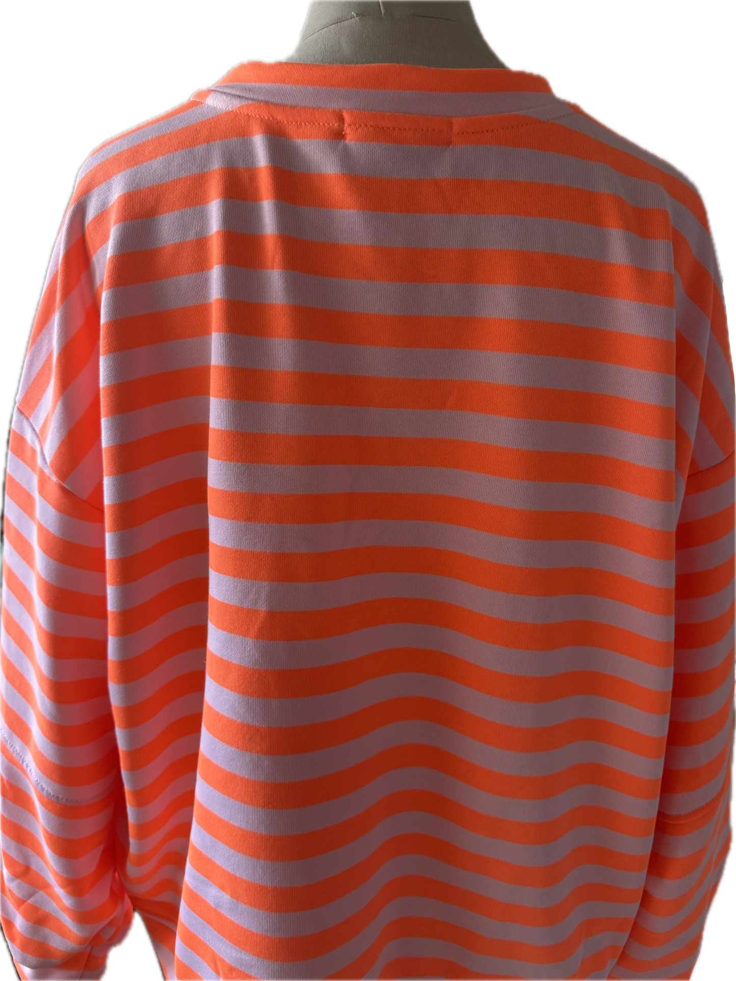 Sweatshirt, Streifen, leger geschnitten