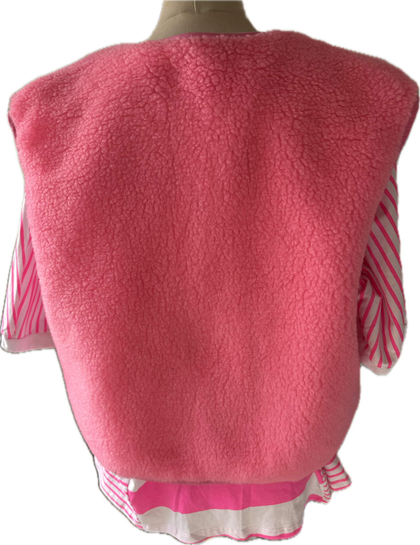 Short West in pinkrose mit Sticker