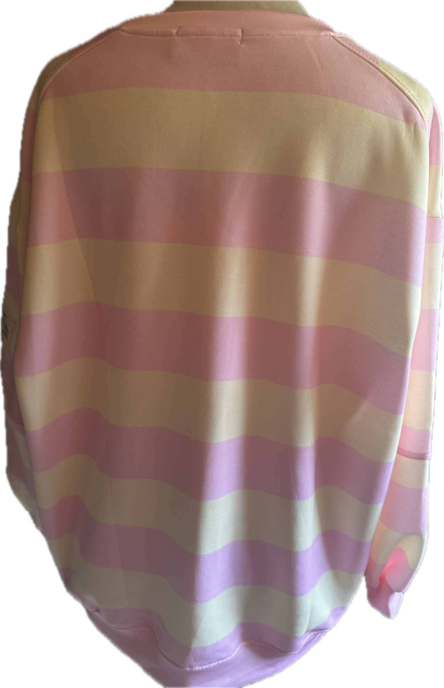 Streifenshirt in rose/gelb