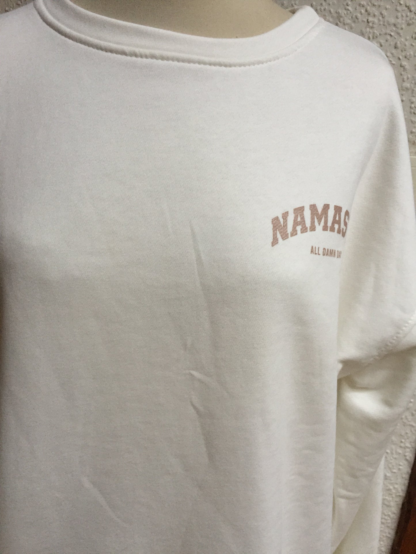 Sweatshirt mit "Namaste" Aufdruck,    BESTSELLER,   wieder da