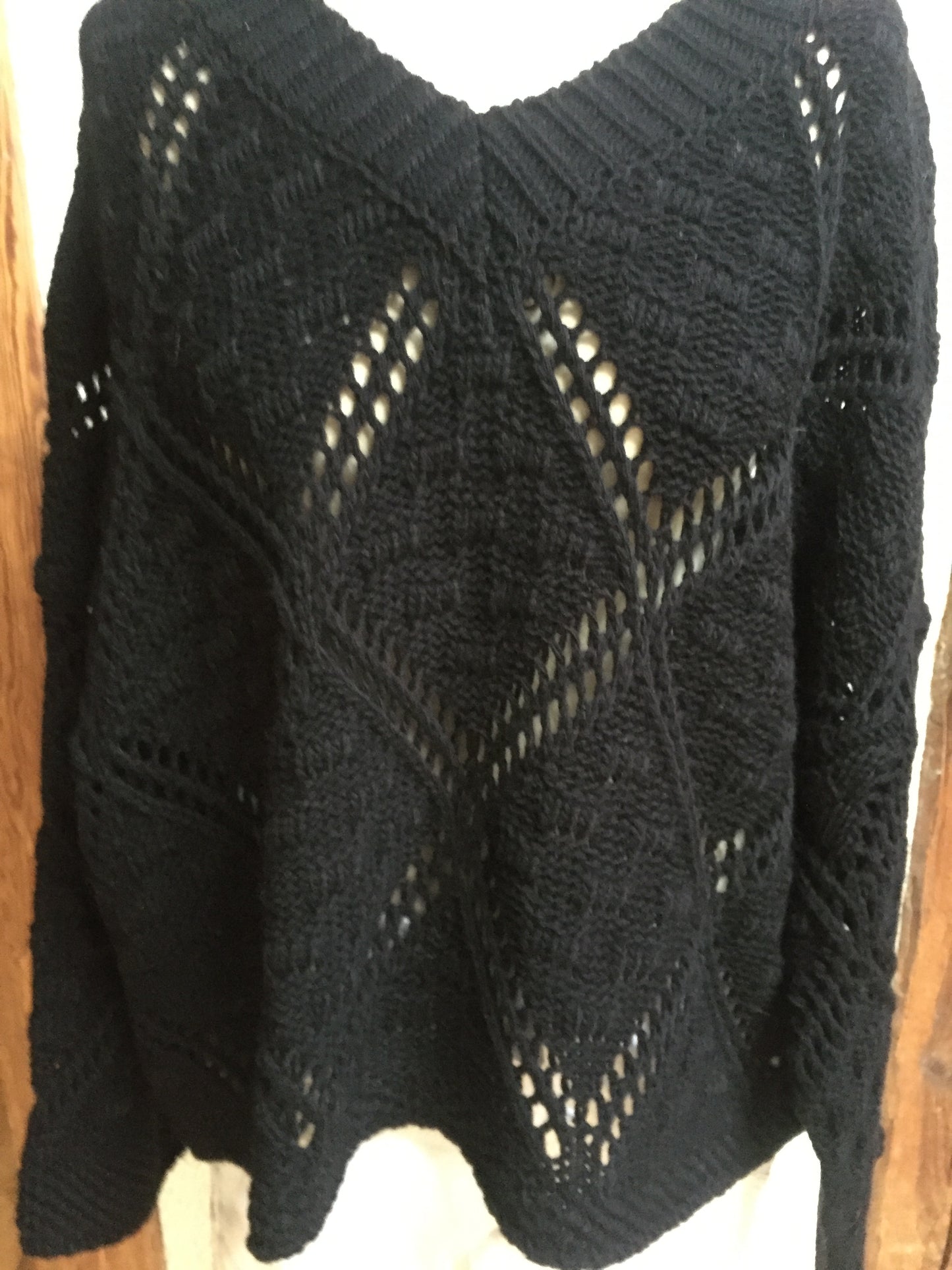Grobgestrickter Pullover, tolles Muster