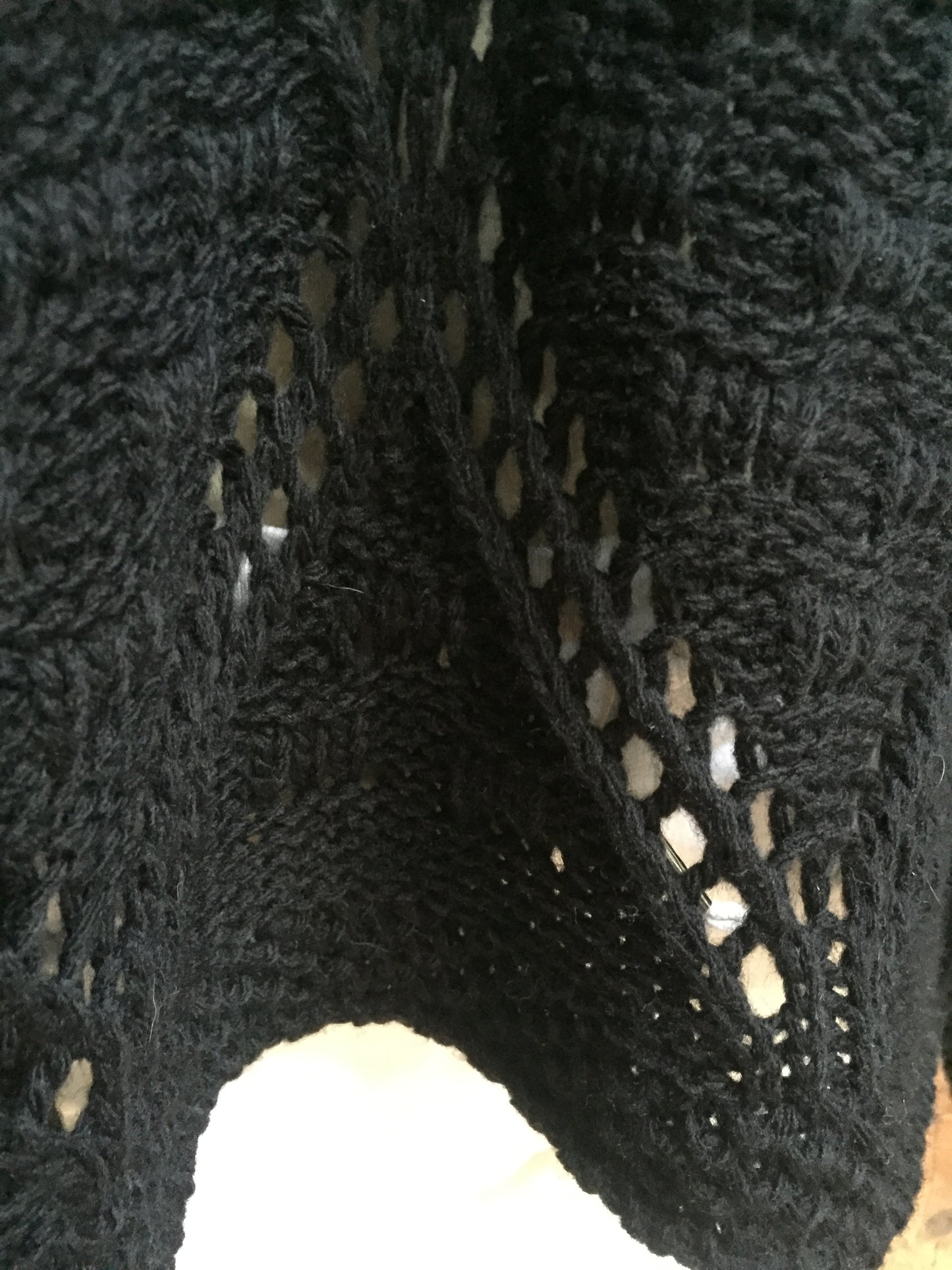 Grobgestrickter Pullover, tolles Muster