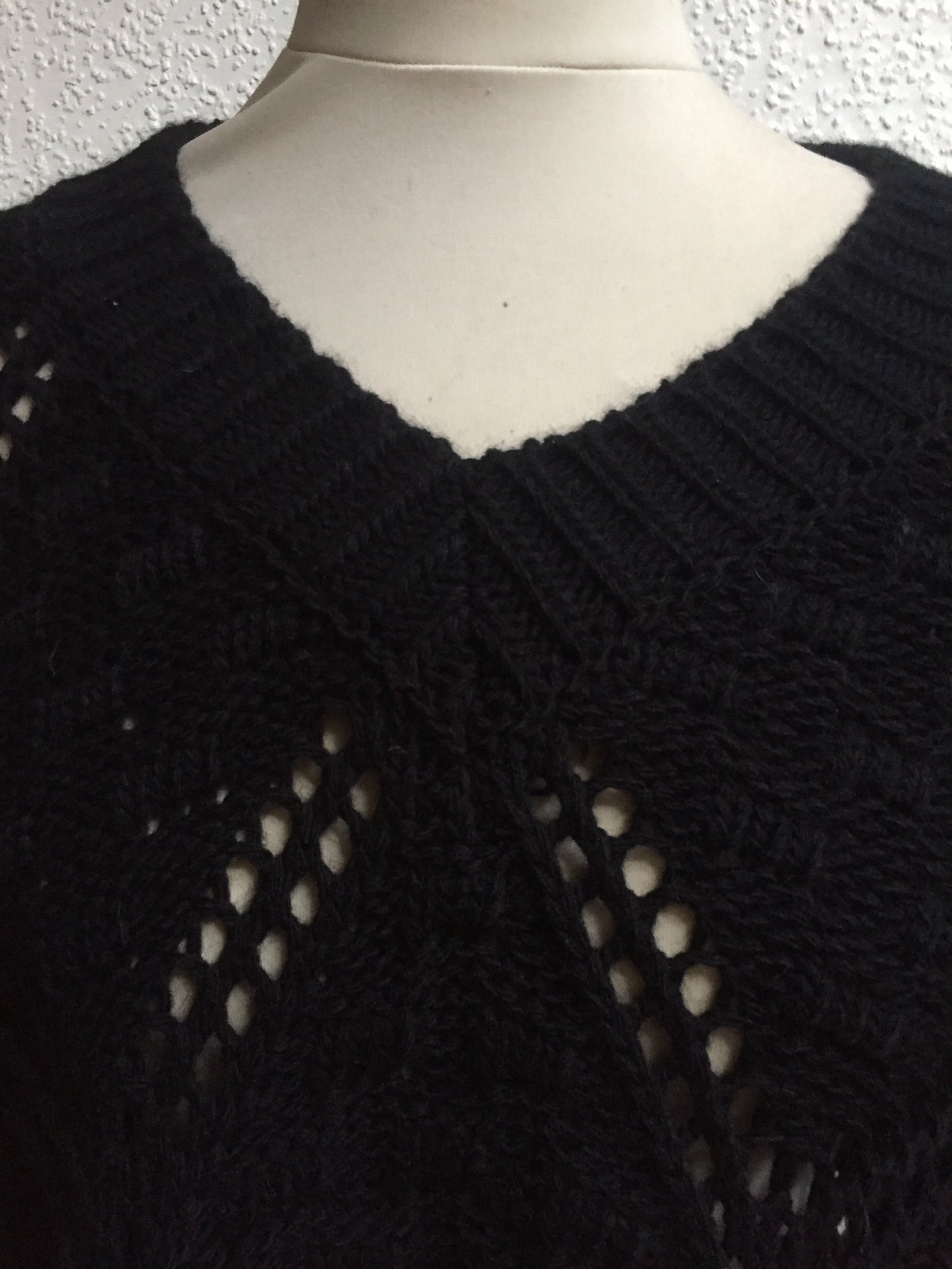 Grobgestrickter Pullover, tolles Muster