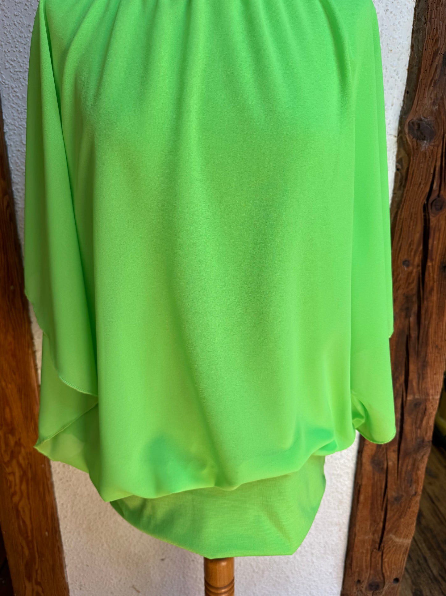 Blusenshirt in neongrün