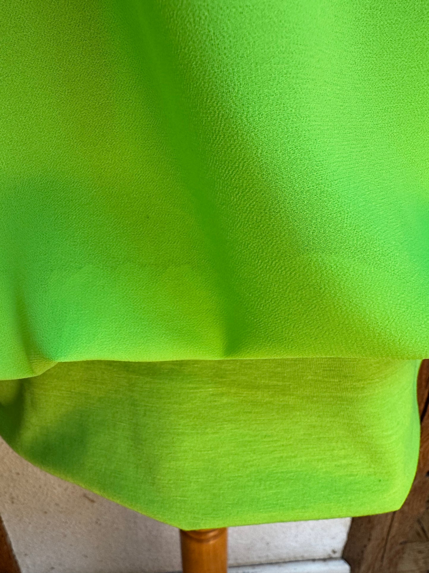 Blusenshirt in neongrün