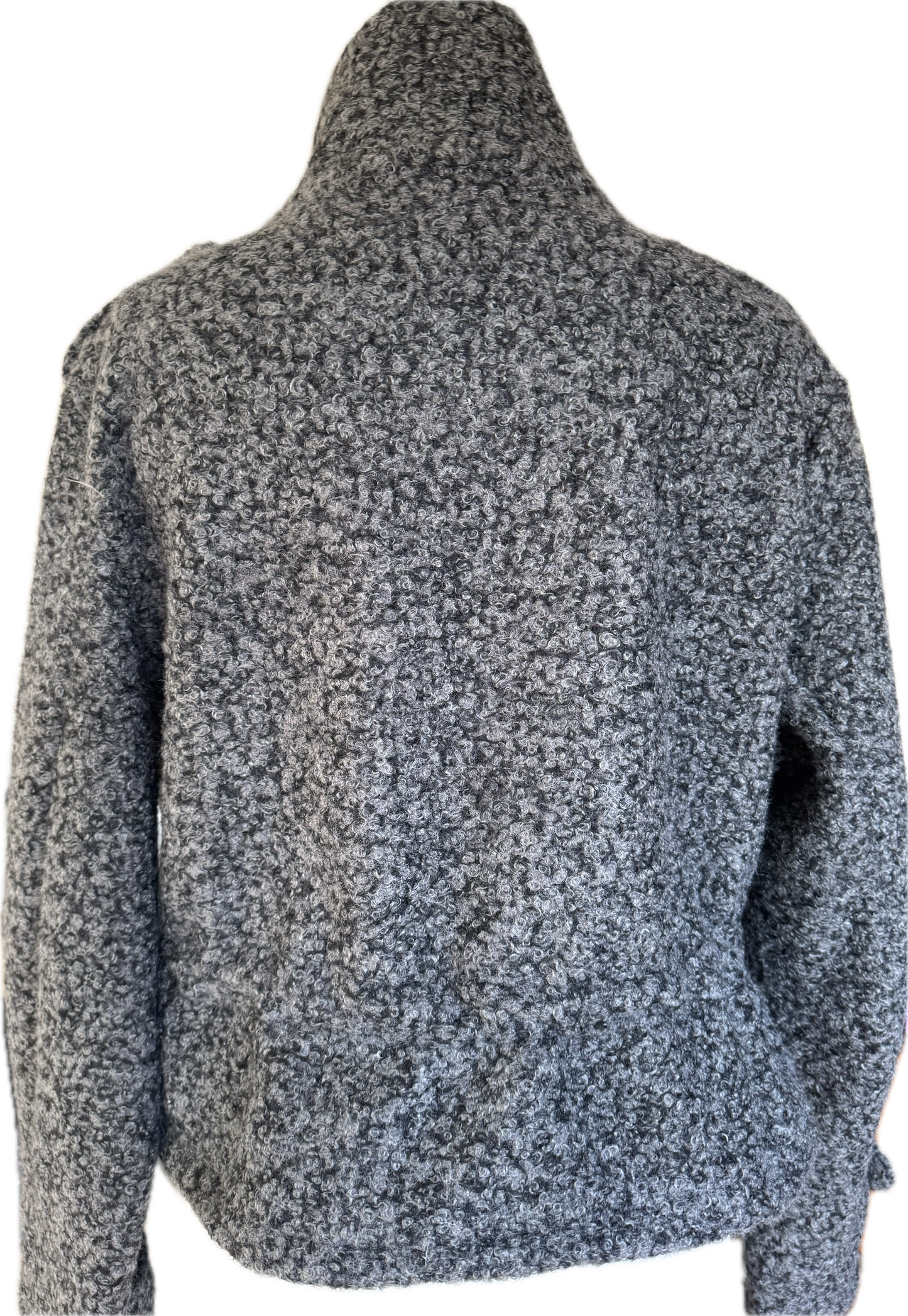 Kurze Jacke mit Stehkragen