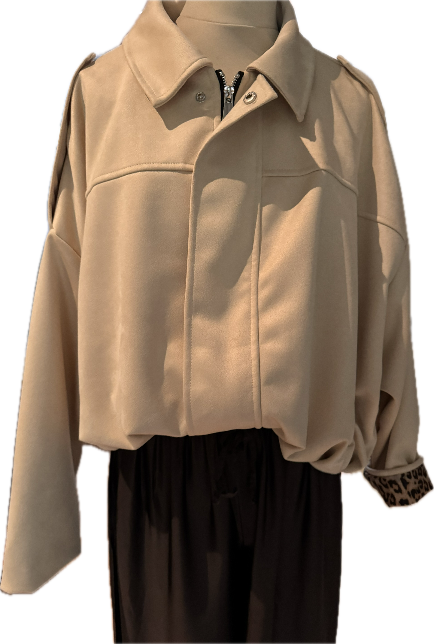 Oversized Blouson IN CREME