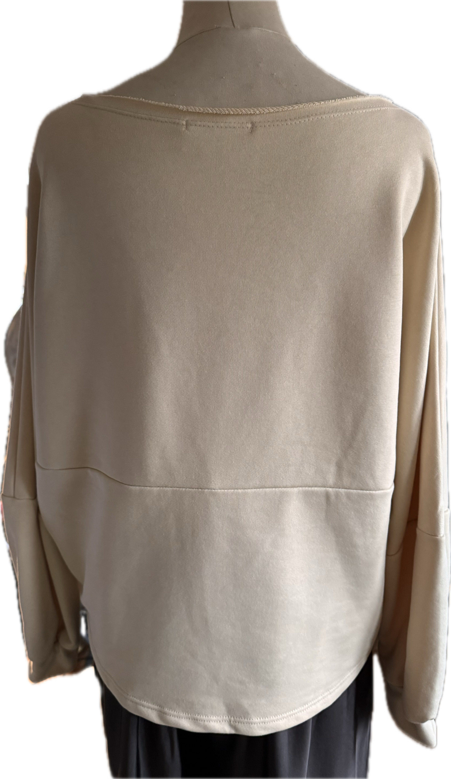 Sweatshirt mit Aufdruck "CIAO"