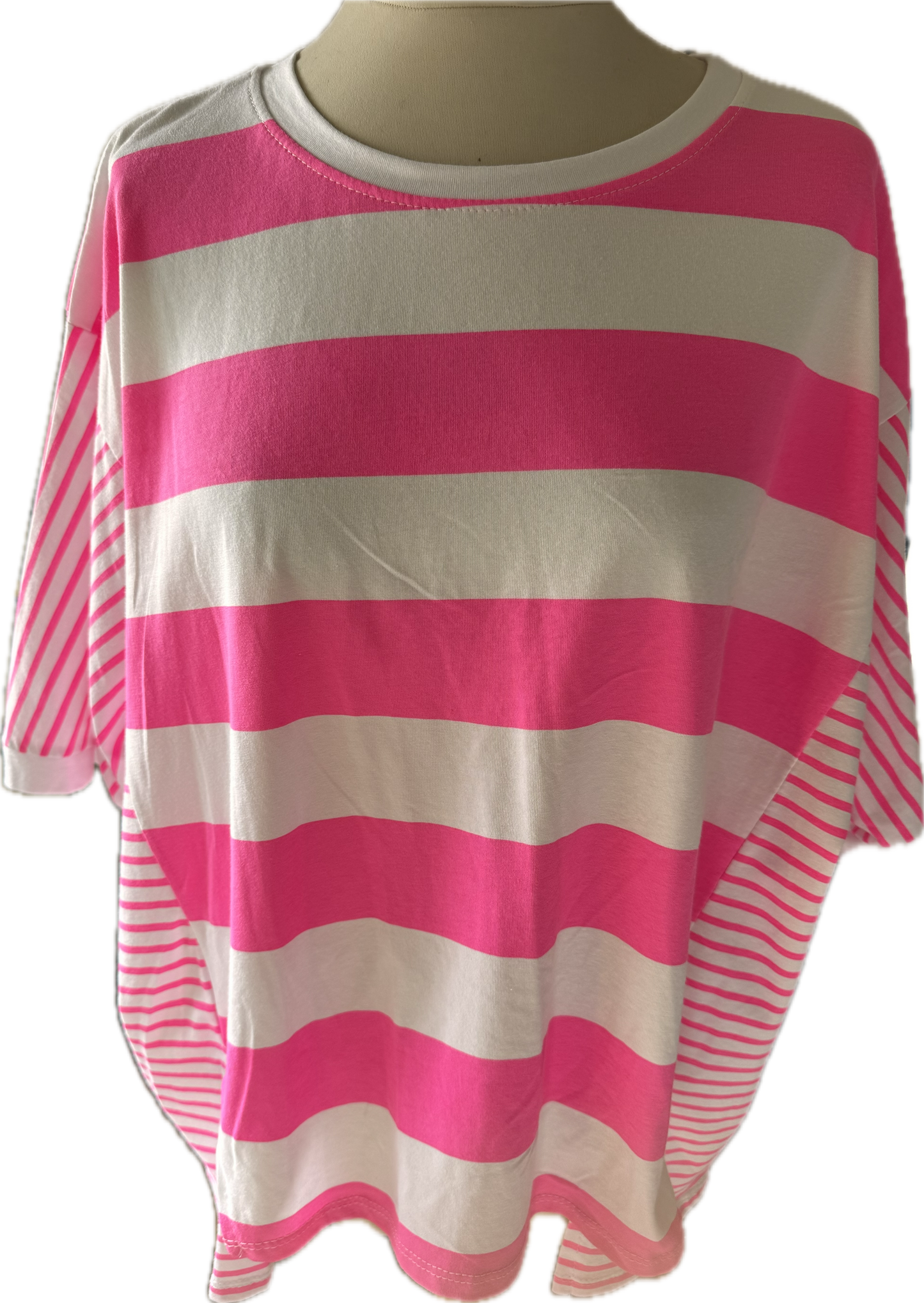 T-Shirt Streifen, Oversized