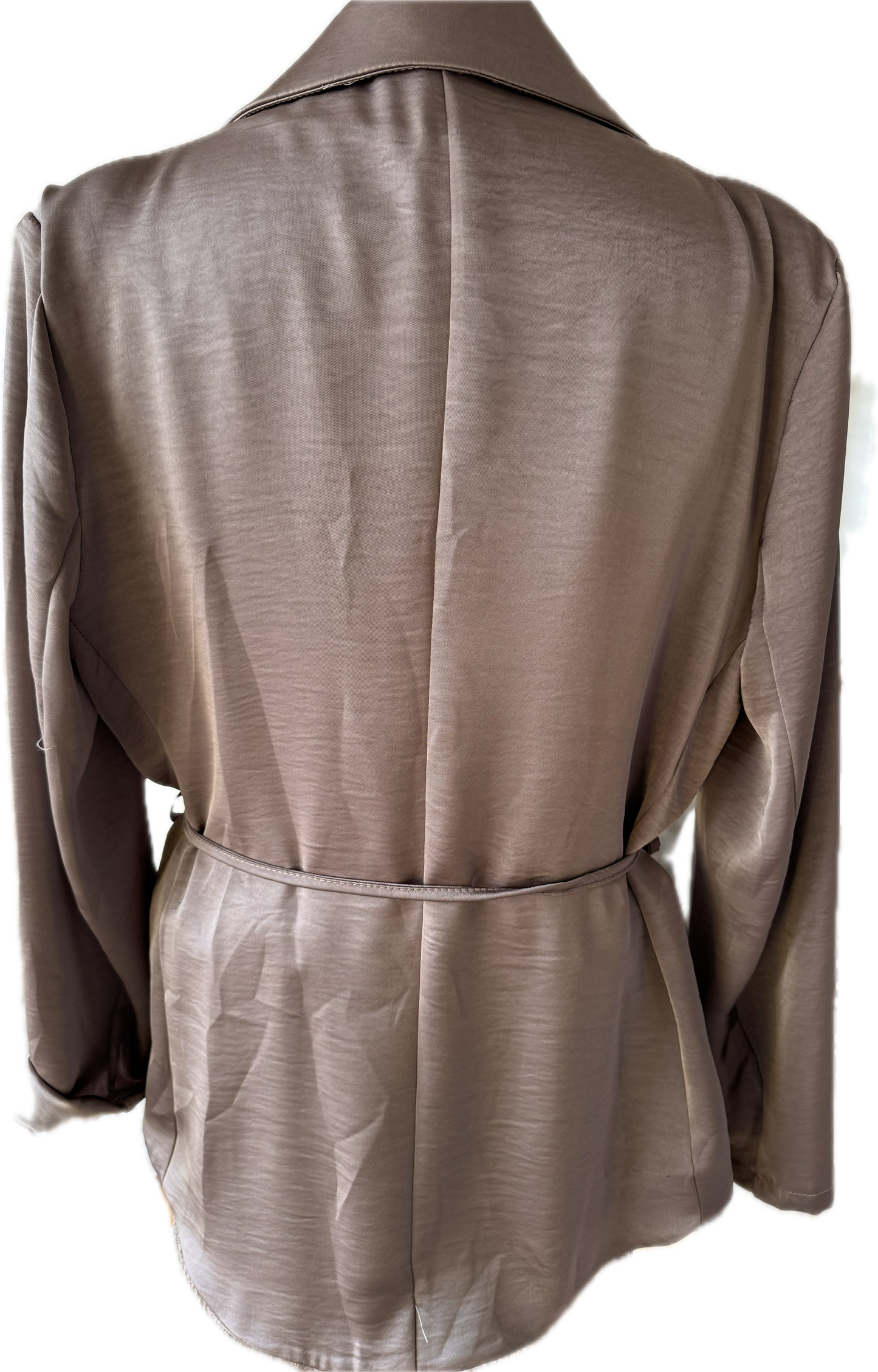 Blazerjacke mit Bindegürtel