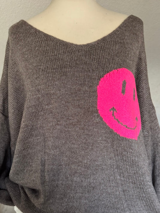 Smiley Pulli, Oversized