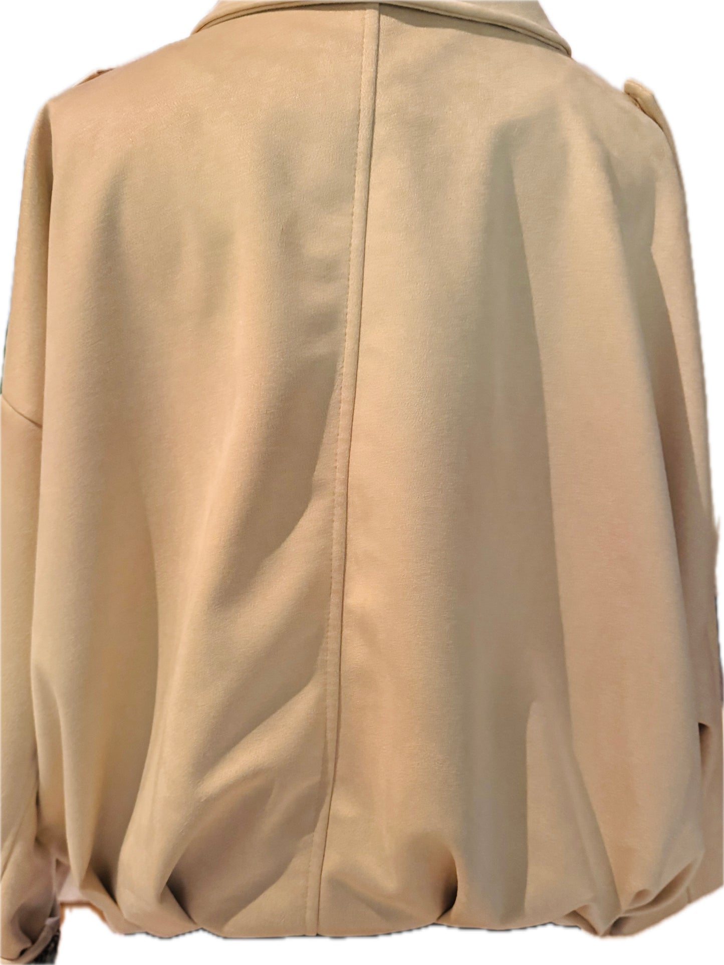 Oversized Blouson IN CREME