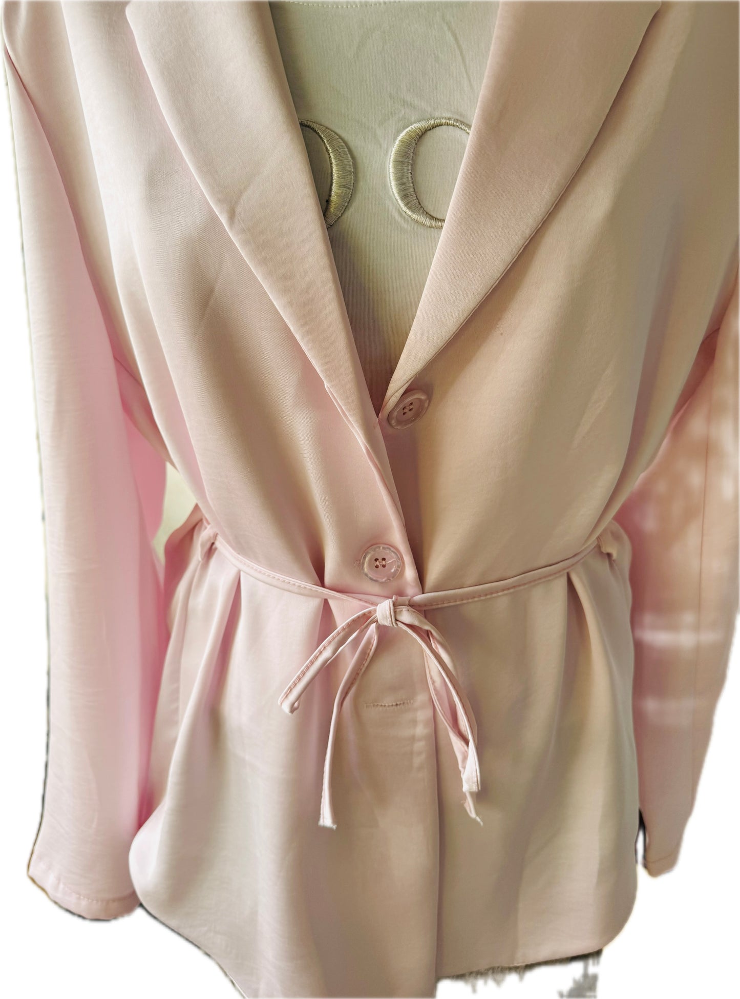 Blazerjacke mit Bindegürtel