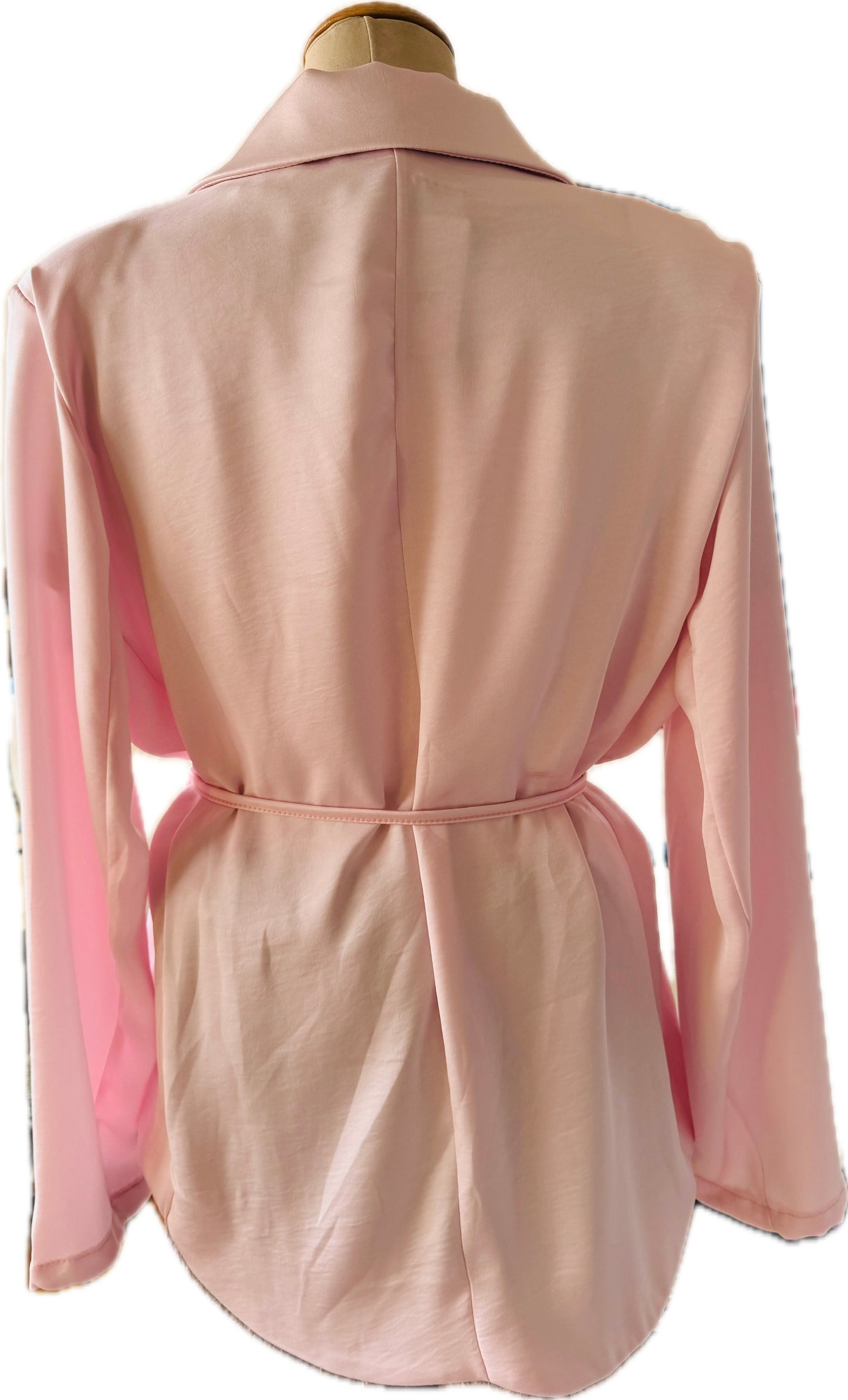 Blazerjacke mit Bindegürtel